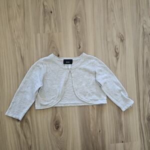 Grey Sparkle Shrug Cardigan